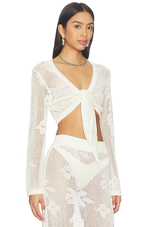 SNDYS Terra Reversible Top in Cream