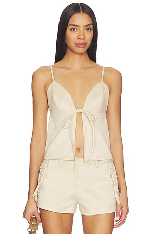 Wes Faux Suede Top SNDYS