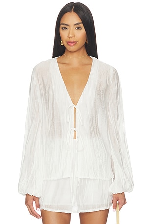 Brandi Crinkle Tie Top SNDYS