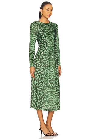 Sea Claude Midi Dress in Green