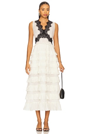 Anise Midi Dress Sea