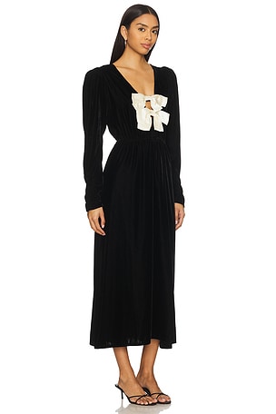 Sea Seraphine Midi Dress in Black