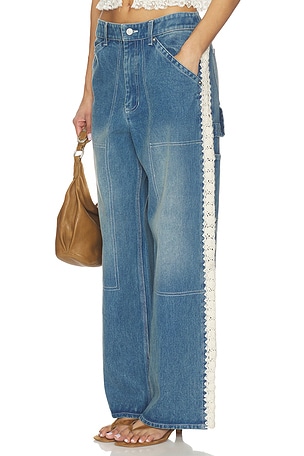 Stasia Denim Jeans Sea