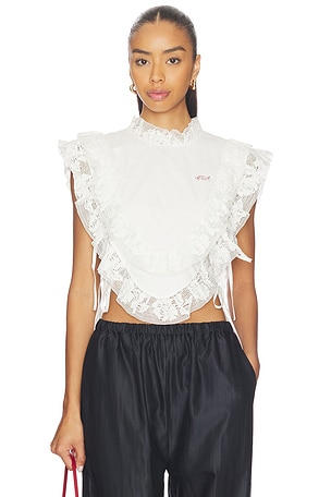 Abelene Side Tie Tank Top Sea