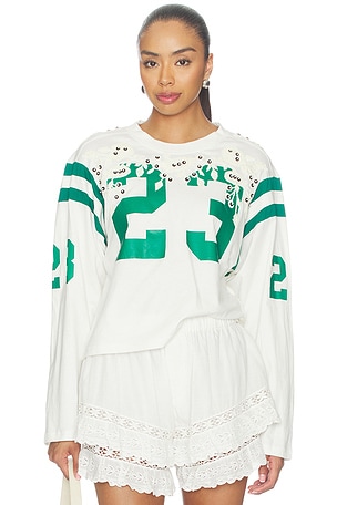 Georgie Sportswear Long Sleeve Tee Sea