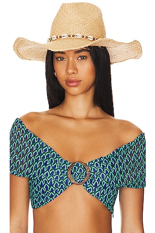Raffia Cowgirl Hat Seafolly