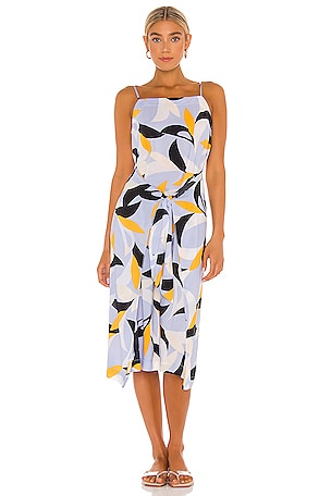 Seafolly Aloha Dress in Steel Blue | REVOLVE