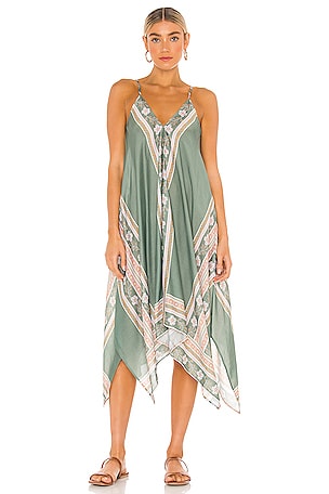 green emerald velvet dress Floreale Backless Maxi Dress