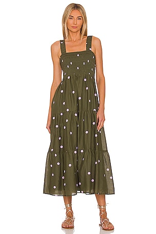 Seafolly Paradise Garden Boathouse Dress in Avocado REVOLVE