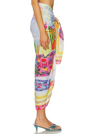 Seafolly La Boca Sarong in Blue