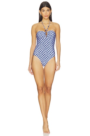 MARSEILLE RING FRONT 밴듀 원피스 Seafolly