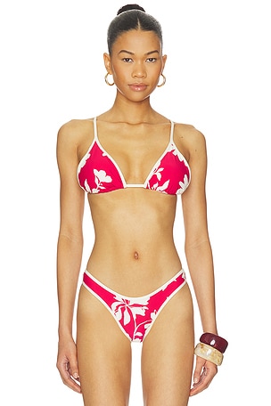 MAY FLOWER SLIDE トライアングルビキニトップ Seafolly