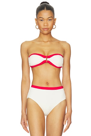 Band Wave Trim Bikini Top Seafolly