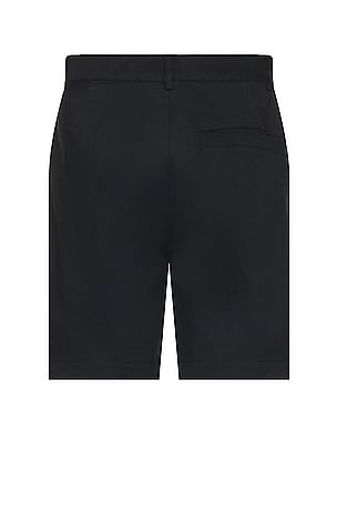 SIEDRES Melvin Pleated Short in Black
