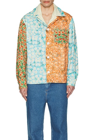 Drew Patchwork Denim Jacket SIEDRES