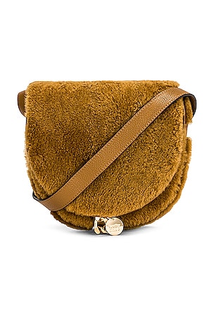 Mara Shearling Saddle See By Chloe