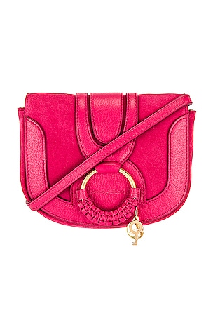 See By Chloe Hana Mini Crossbody in Cherry Pink | REVOLVE