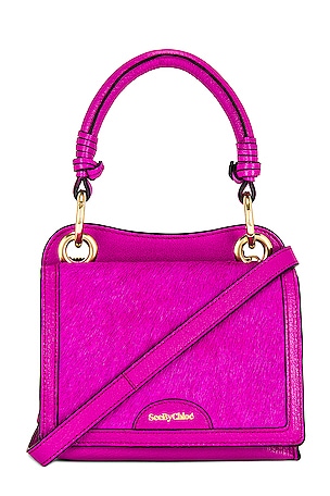 See By Chloe Tilda Mini Crossbody in Fuchsia Purple | REVOLVE