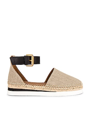 See By Chloe Glyn Espadrille in Natural Calf REVOLVE