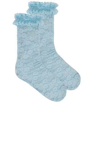 x Christopher Kane Lace Socks self-portrait