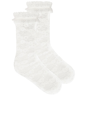 x Christopher Kane Lace Socks self-portrait