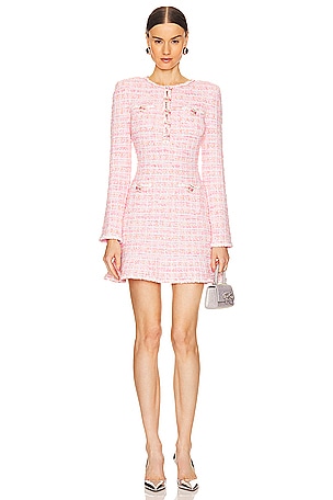 Check Knit Mini Dressself-portrait$585