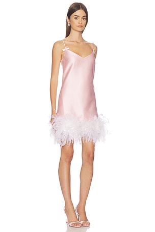 self-portrait ROBE MenI DRESS en Penk