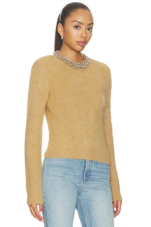 self-portrait PULL JUMPER en Marron