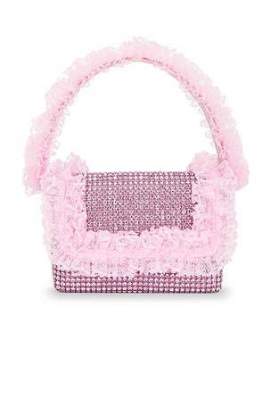 x Christopher Kane Crystal Lace Detail Bag self-portrait