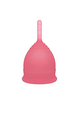 saalt Small Menstrual Cup in Himalayan Pink