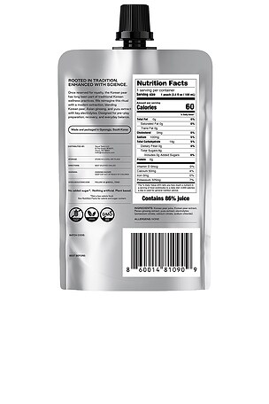 Seoul Tonic Korean Pear, Ginseng & Electrolyte Recovery Tonic Pack Of 12 in Beauty: NA