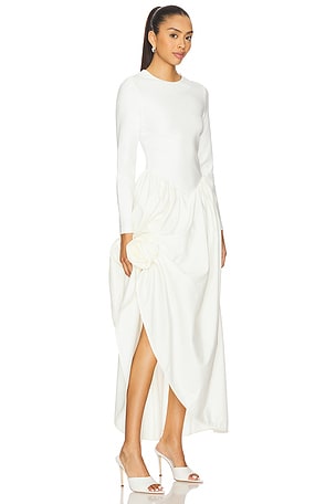 Sleeper Aurora Maxi Dress in White