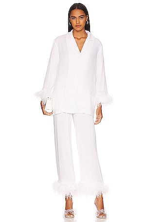 Pajama Set with Double FeathersSleeper$370