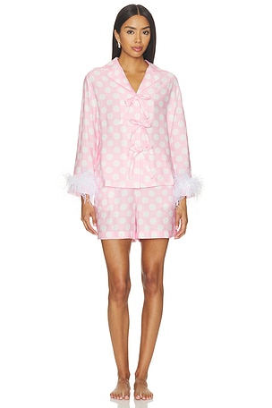 The Bow Set With Shorts With Detachable Feathers Sleeper