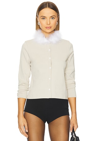 Miss Kitty Cardigan With Detachable Feathers Sleeper