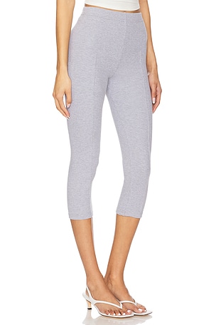 Sleeper Capri Legging in Grey