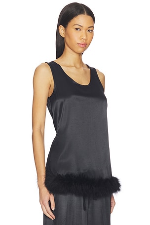 Bisou Bisou Top With Feathers Sleeper