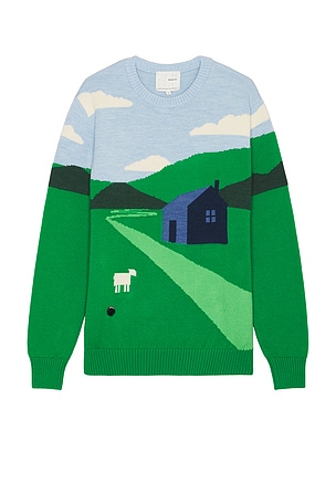 The Sheepscape Crewneck Sweater Sheep Inc.