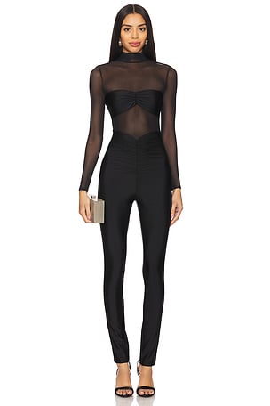 X Revolve Brietta Bandeau Mesh Catsuit SER.O.YA