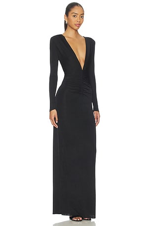 SEROYA Ebony Dress in Black