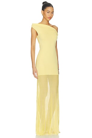 SEROYA Maxime Dress in Yellow