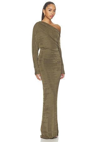 SEROYA Enza Dress in Olive