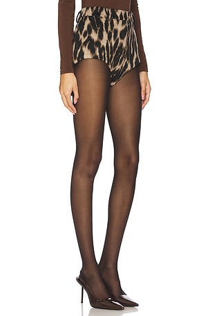 SEROYA Kiara Short in Brown. Size XS. Also