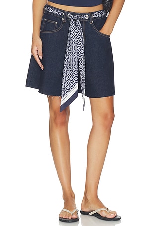Sabrina Boyfriend Shorts With Scarf SEROYA