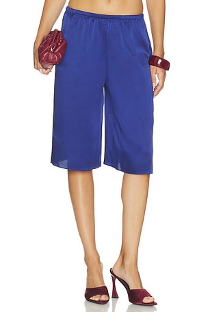 Brice Satin Bermuda Short SEROYA