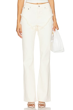 Dahlia Frayed Bootcut Jeans SER.O.YA