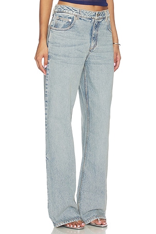 SEROYA Keria Denim Pant in Blue