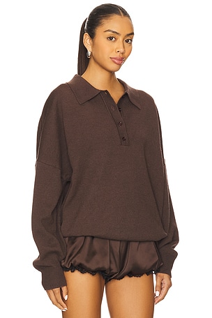 SEROYA Vespen Sweater in Brown
