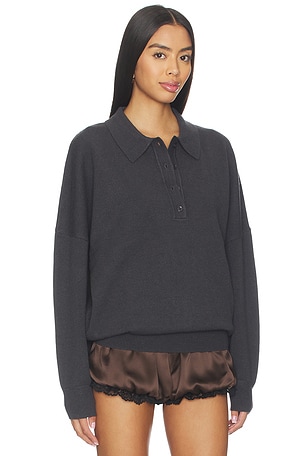 SEROYA Vespen Sweater in Charcoal