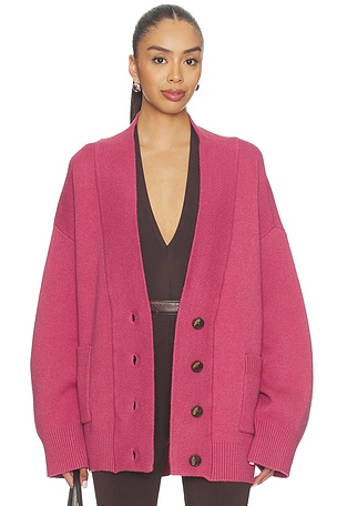 SEROYA Carley Cardigan in Pink